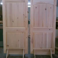 Cypress interior 2 Panel Doors
