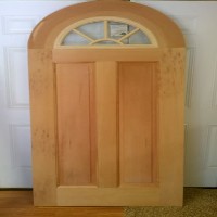 Custom Cypress Door with ODL insert
